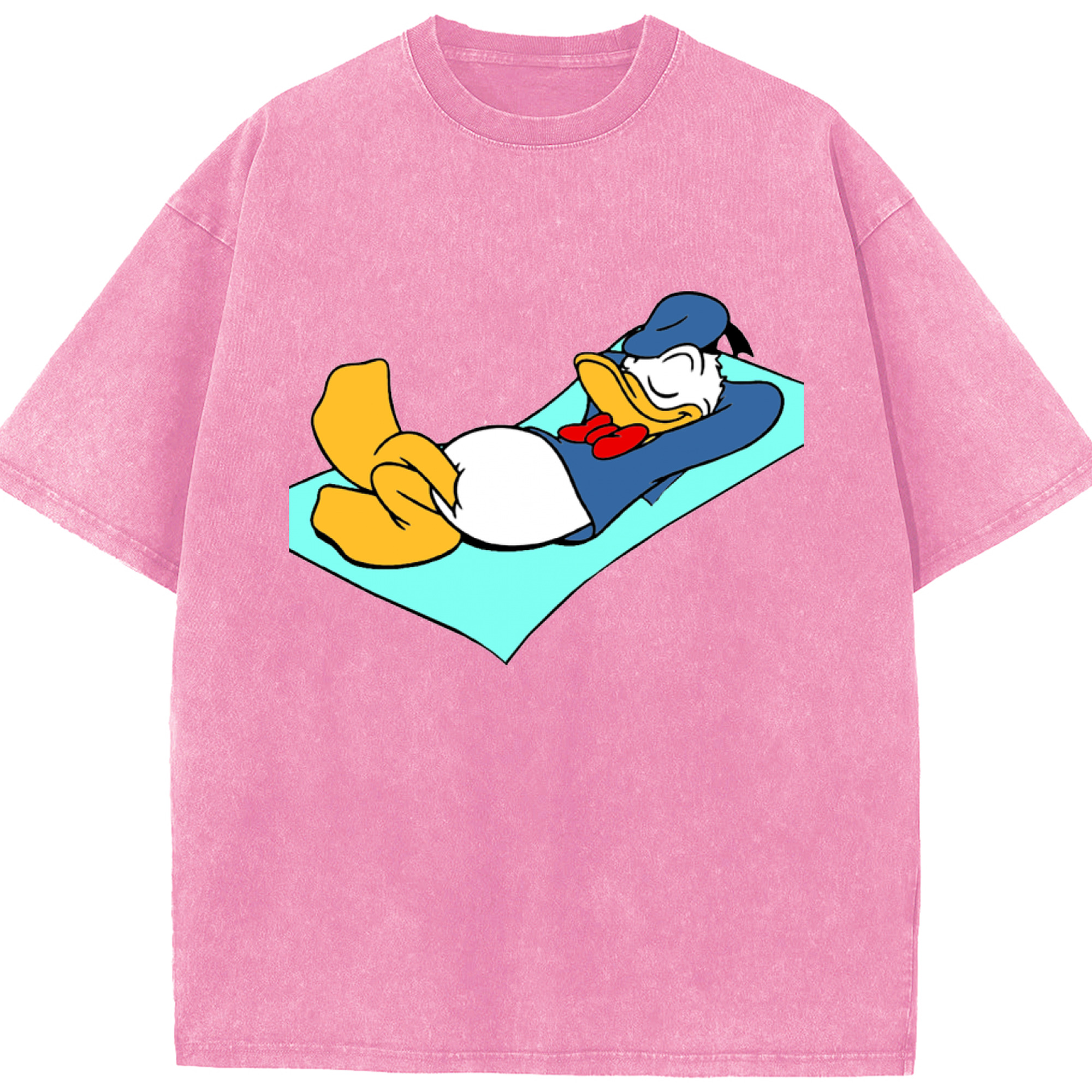 （画像用） ミッキーマウス Mickey Mouse 綿100% ヴィンテージ風 半袖Tシャツ（フロントプリント）